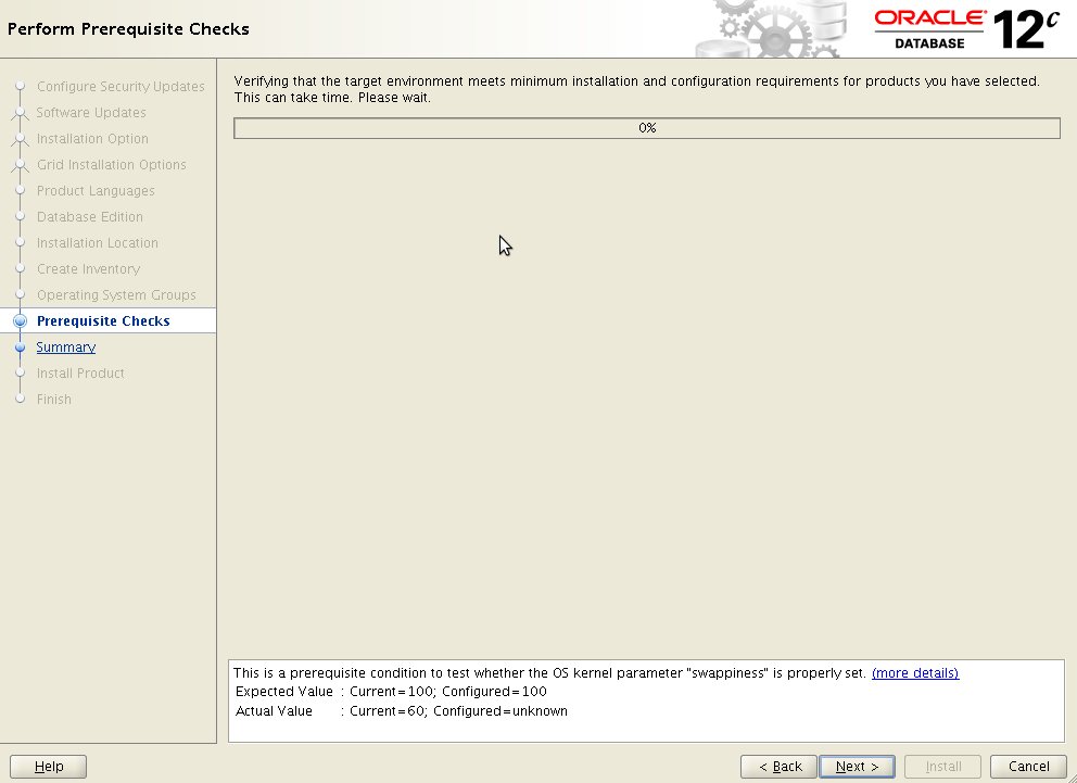 Perform Prerequisite Checks