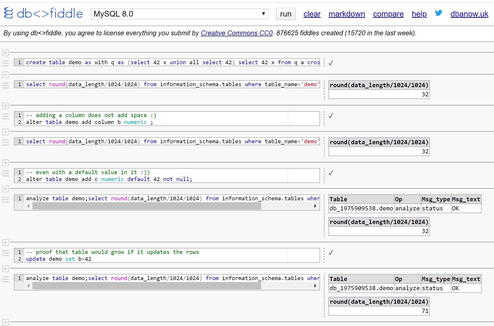 oracle alter table modify column default value null