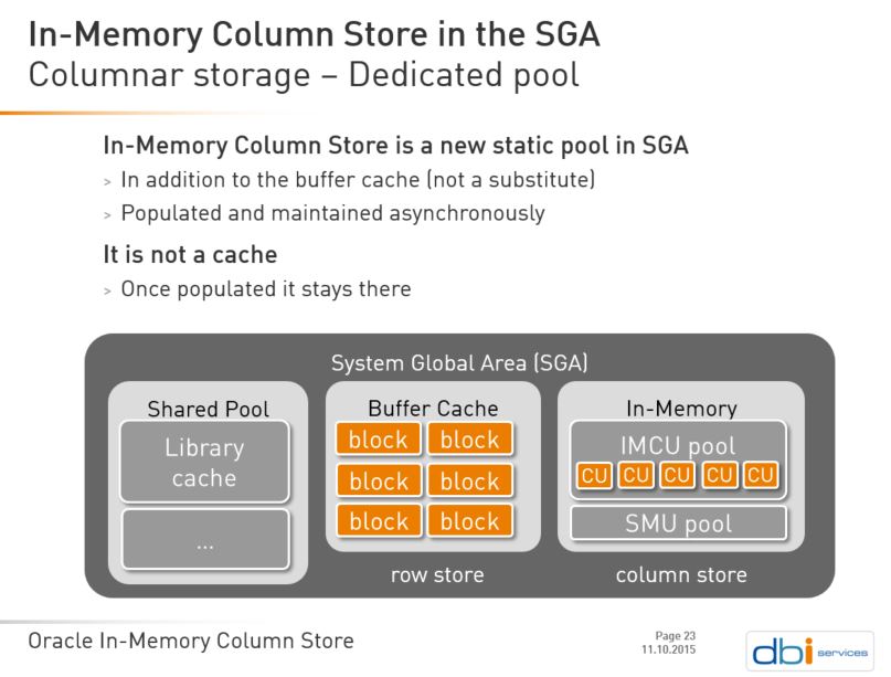 Column store