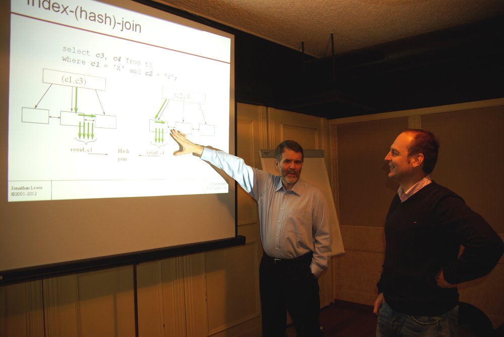 Jonathan Lewis workshop dbi services Basel Area