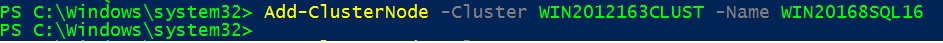 blog 111 - 1 - Add Cluster Node 2016