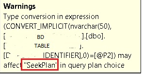 blog 129 - 2- query plan warning