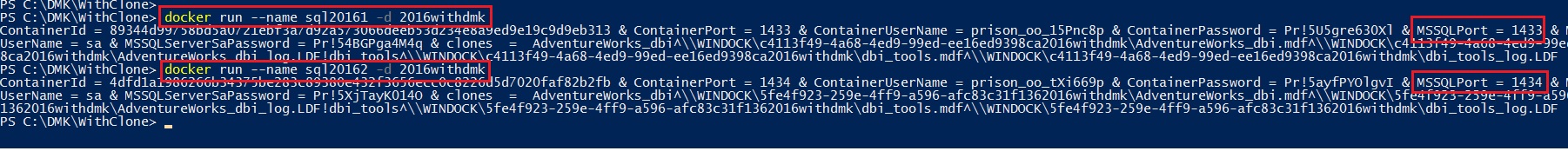 blog 133 - 7- windocks - create containers