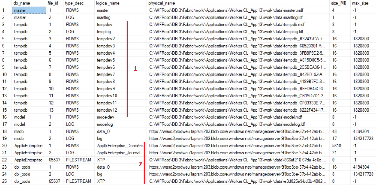 blog 138 - 3 - azure - sql managed instances - database files