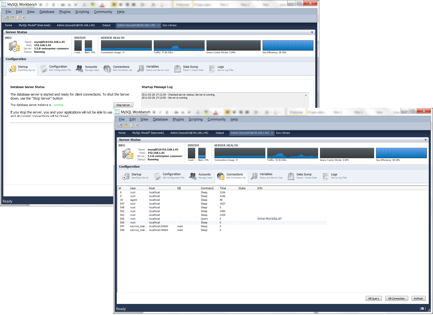 Create online database mysql workbench - androidbillo