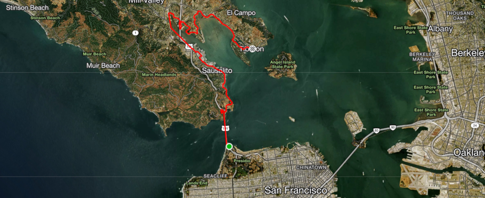 Golden Gate Bike trip
