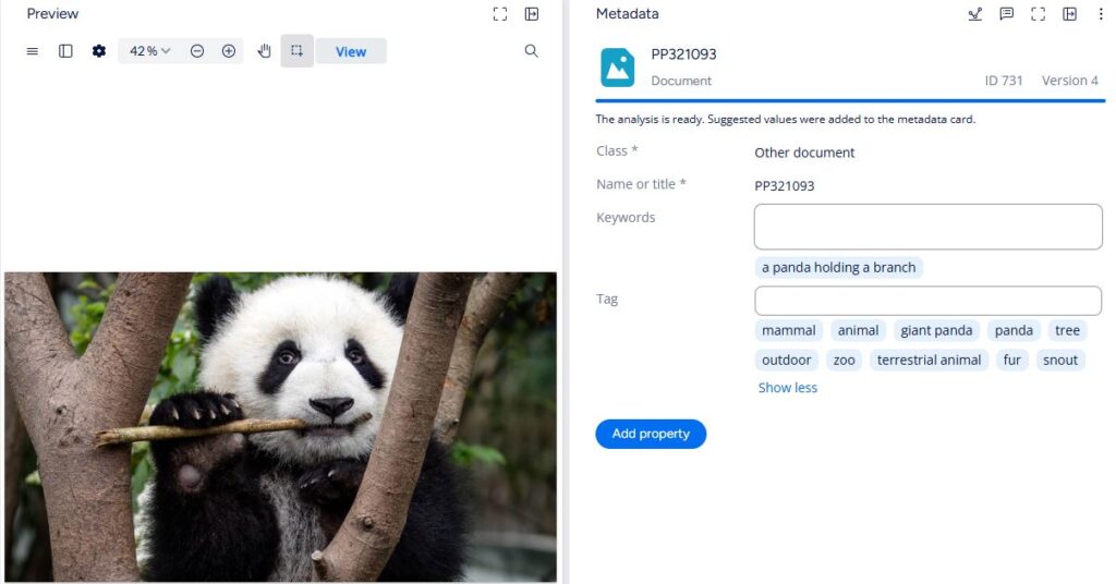 M-Files Image analysis in action