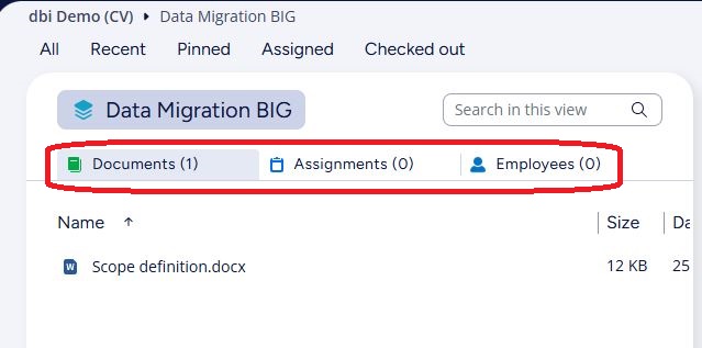Workspace in Desktop client Workspace in Desktop client