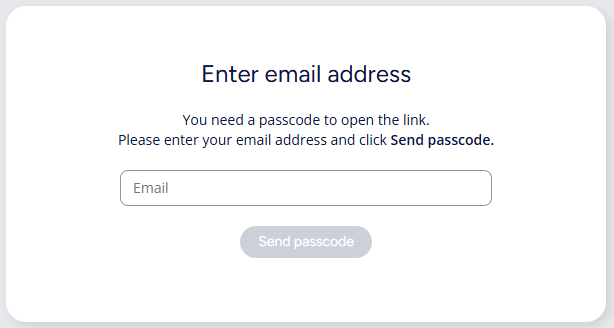 External access to the document