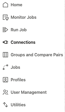 GoldenGate Veridata WebUI panel